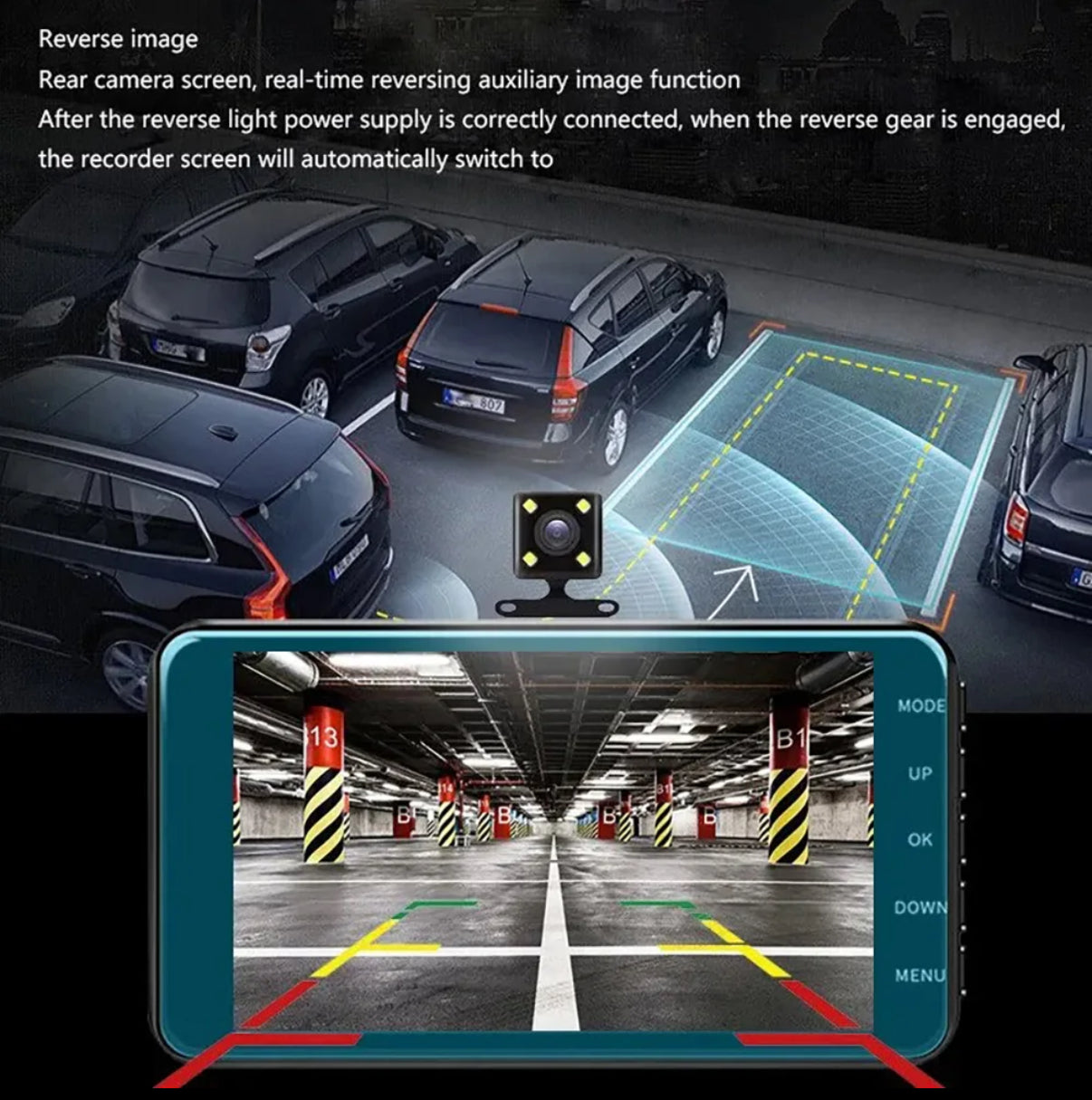 Dash Cam 1080P Full HD
Touchscreen Dash Cam
Front and Rear Camera
32GB SD Card Included
Night Vision Dash Cam
Loop Recording
Wide-Angle Dash Cam
G-Sensor & Parking Mode
Best Dash Cam for Cars
Easy Install Dash Cam